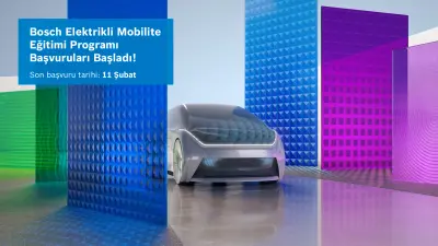 Bosch Elektrikli Mobilite Eğitimi Başladı!